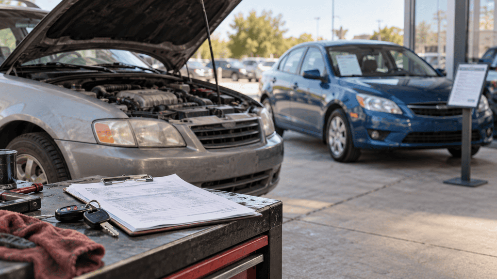 Motor Hills | What to Do When Your Car Isn't Worth Fixing (and How to Know) Current car with repair estimate compared with a realistic replacement vehicle