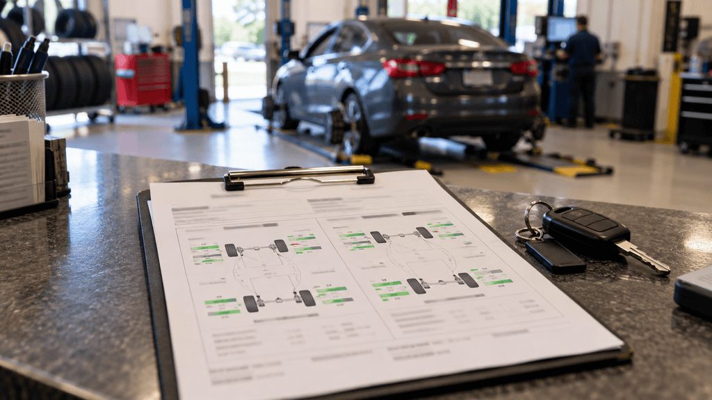 Motor Hills | Should a Steering Wheel Be Straight After an Alignment?