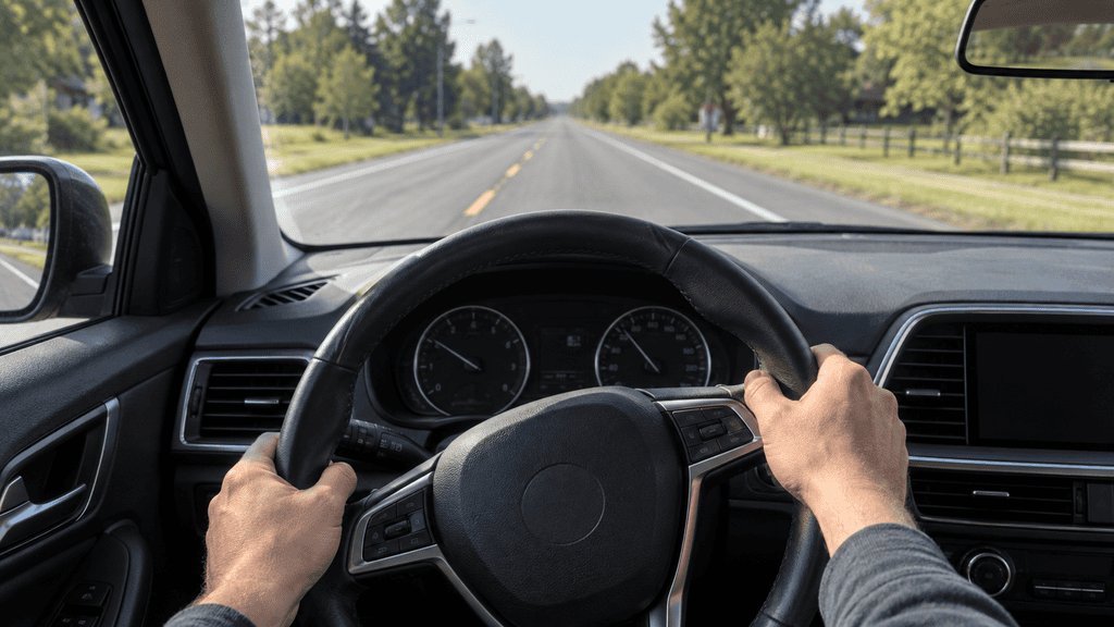 Steering wheel sitting off-center while the car travels straight after an alignment