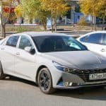Hyundai Elantra 2022 parked