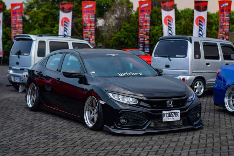 black honda civic