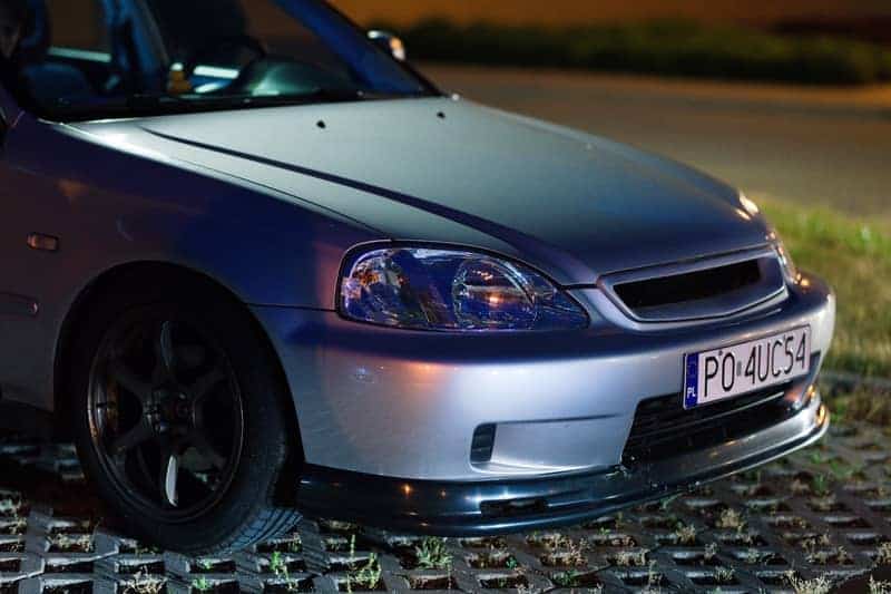 gray honda civic