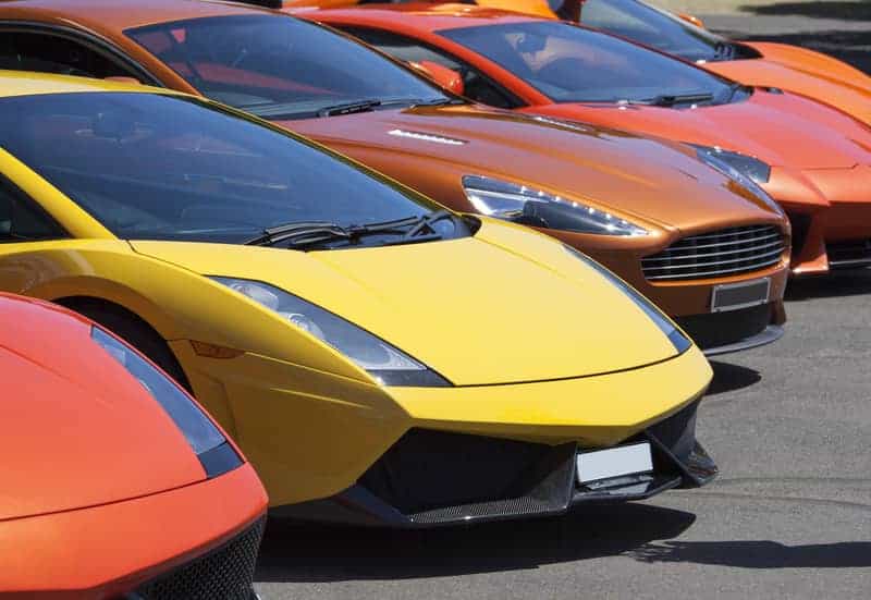 Luxury cars