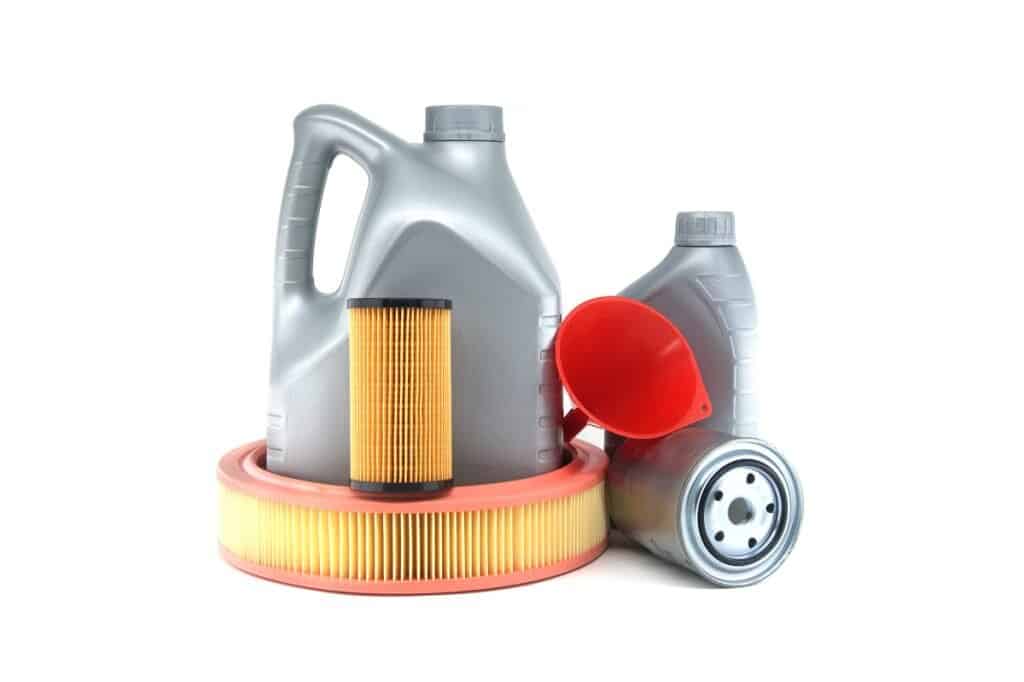 Automotive Tools - Oil Filter, Oil, Drain Pan, Funnel