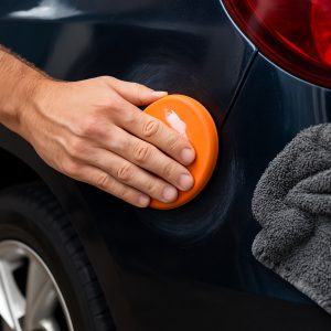 Motor Hills | How to Get a Showroom-Worthy Car Shine at Home hand polishing