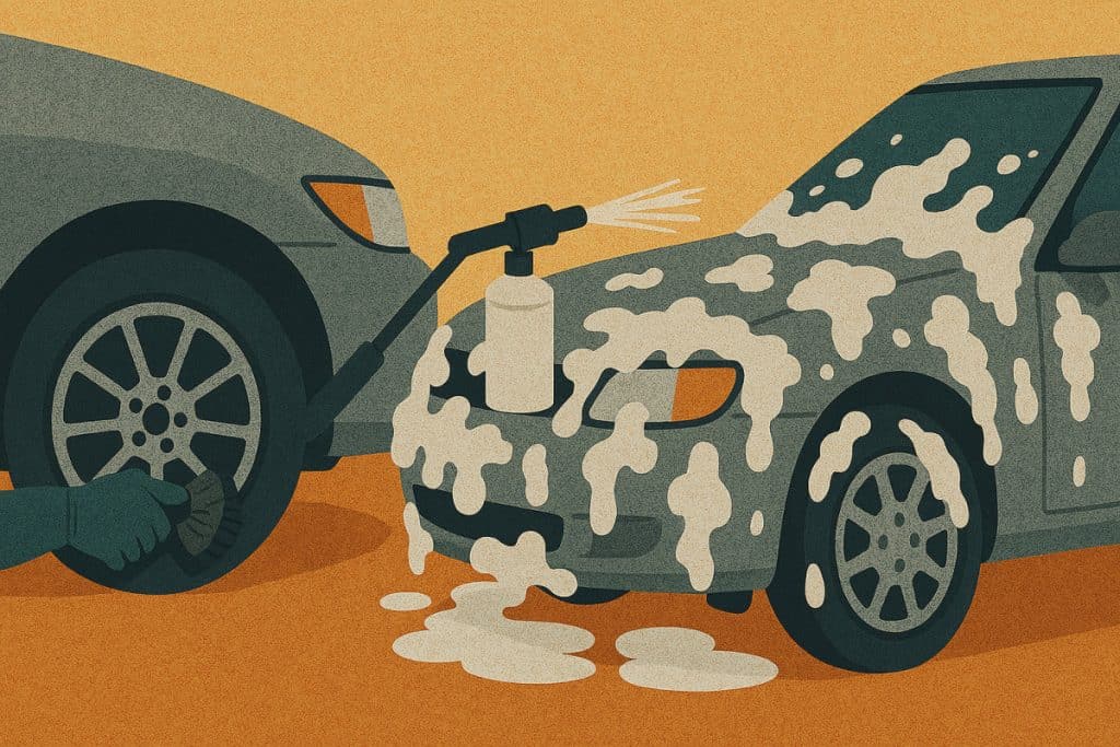 Motor Hills | How to Get a Showroom-Worthy Car Shine at Home pre-wash technique
