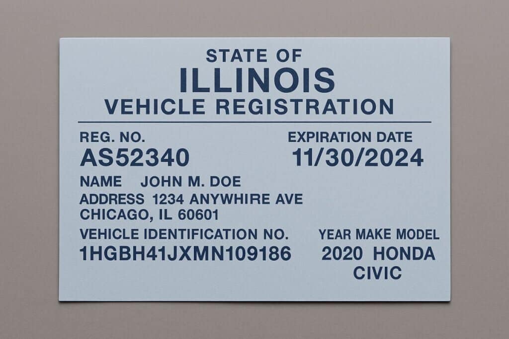 car registration - car recall