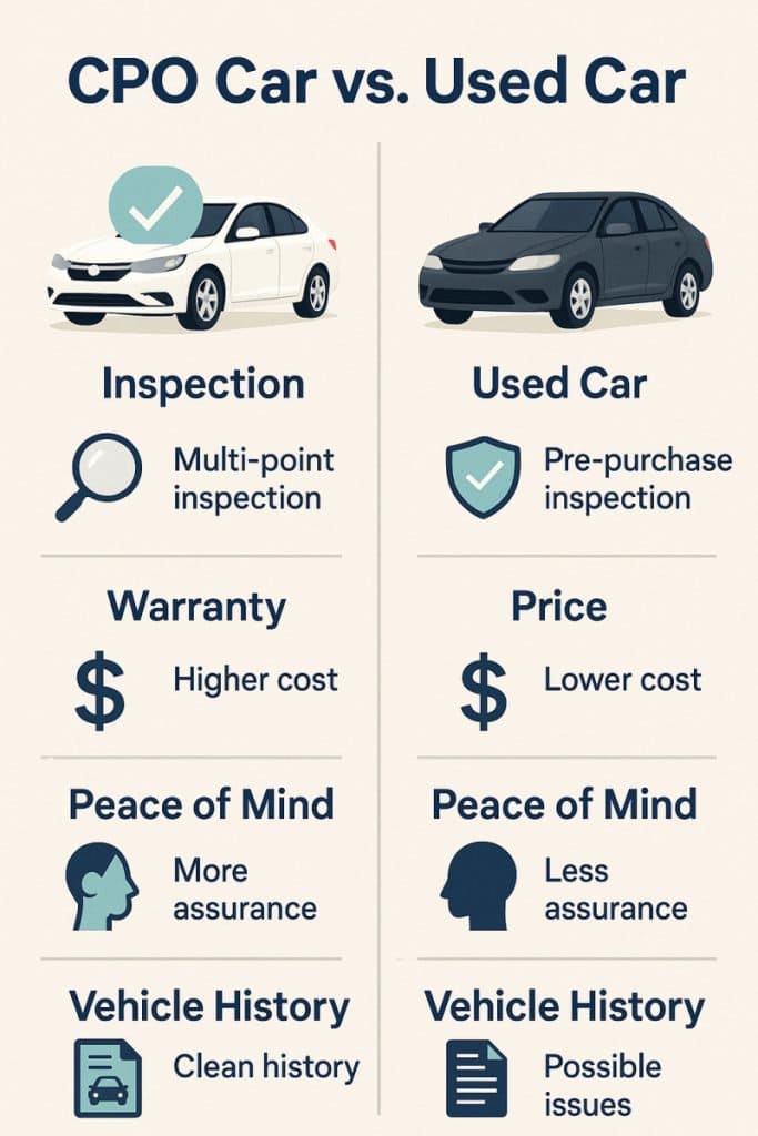 CPO Car VS. Used Car