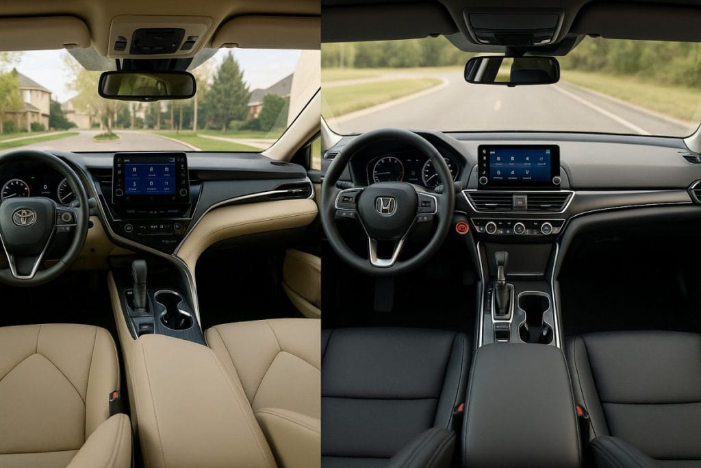 Motor Hills | Camry or Accord in 2025: Which Sedan Should You Drive? Camry or Accord: Comfort and Features