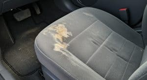 Motor Hills | How to Spot a Flood-Damaged Car: 9 Red Flags Every Buyer Should Know upholstery stains - flood-damaged car