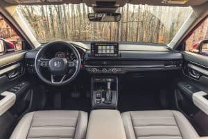 Interior of CRV