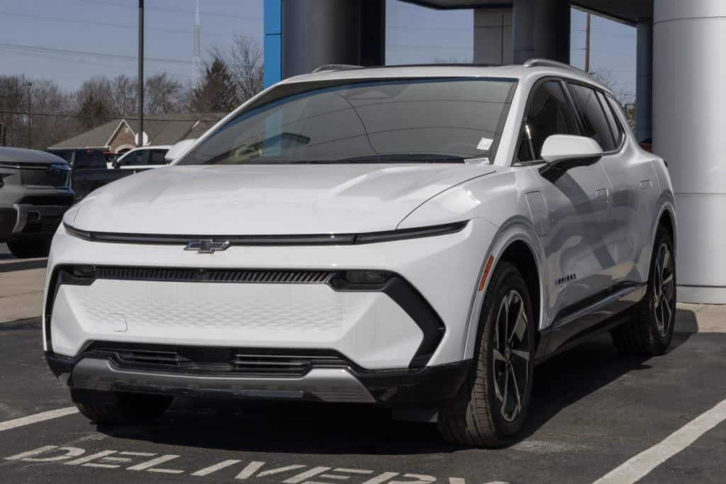 Blazer in the list of EV tax credit.