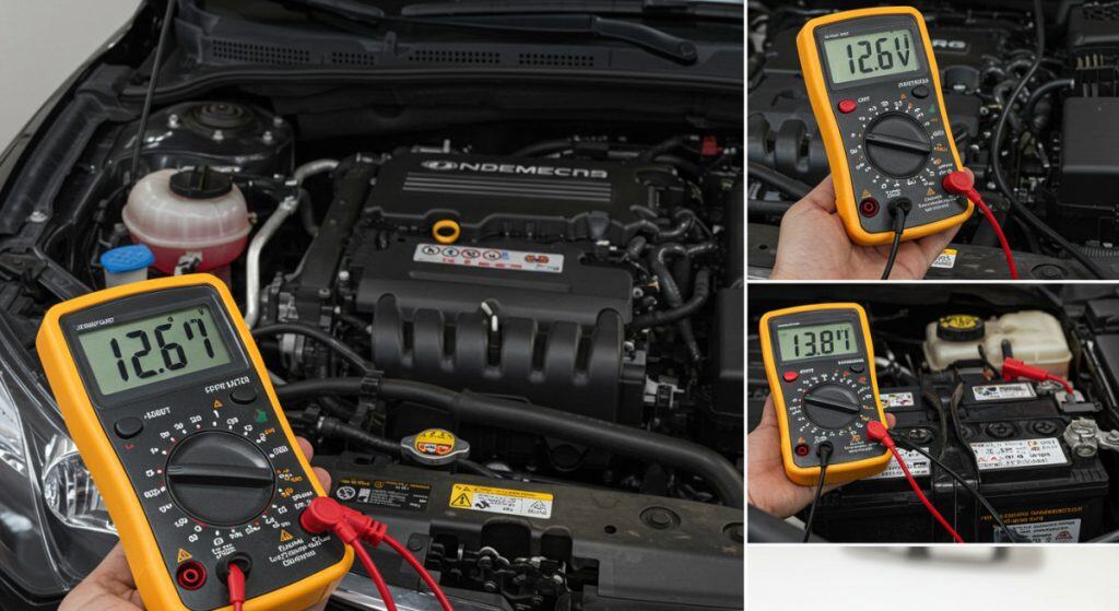 Motor Hills | How to Use a Multimeter for Car Diagnostics (Beginner’s Guide) multimeter used in testing battery and alternator