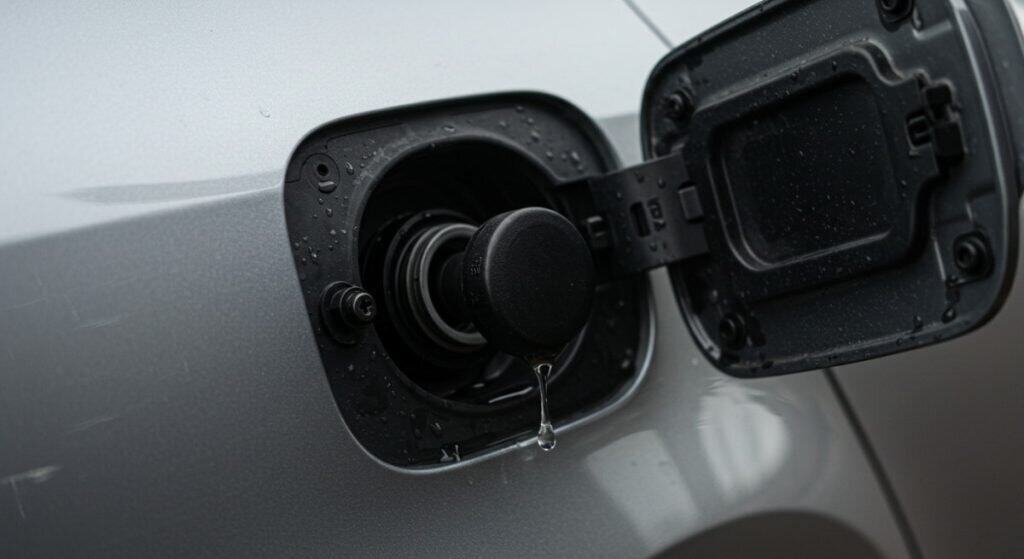 open gas cap