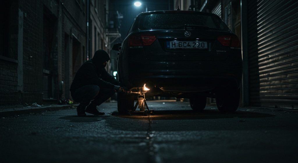 Motor Hills | Catalytic Converter Theft: Why It’s So Common and How to Prevent It stealing a catalytic converter