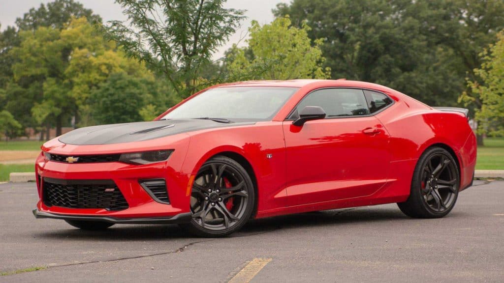 Camaro 1LE muscle car