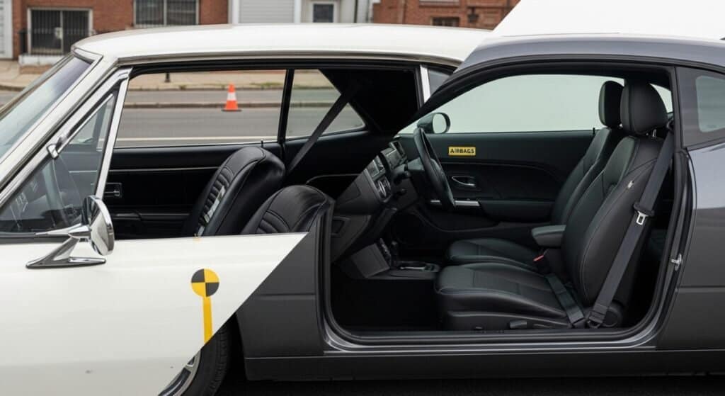 safety and structure of muscle car