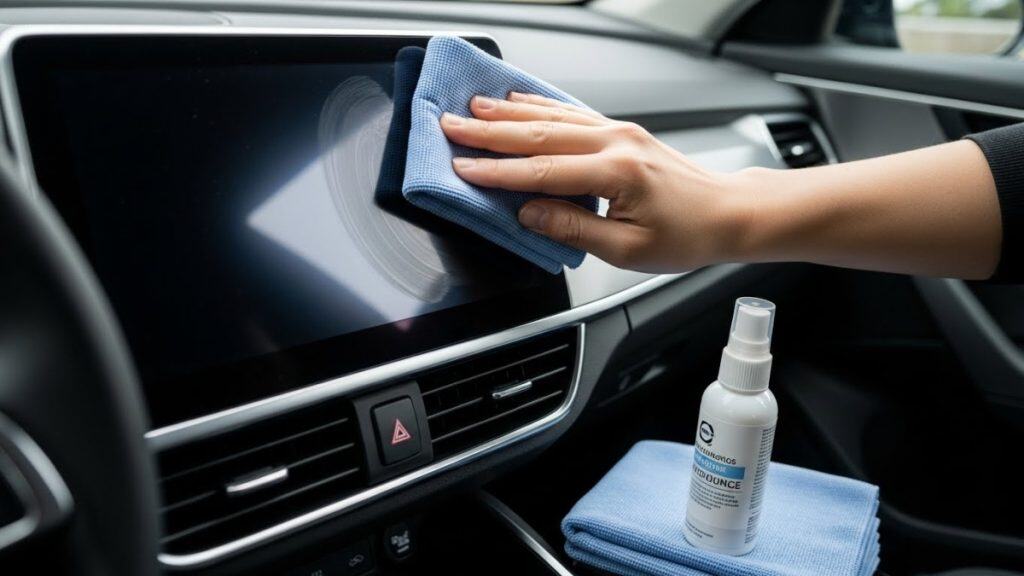 Motor Hills | How to Fix 'Ghost Touch' on Your Infotainment Screen clean your screen of your infotainment system