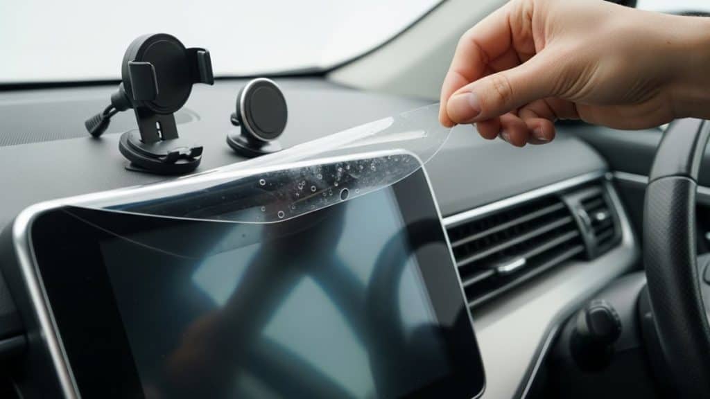 Motor Hills | How to Fix 'Ghost Touch' on Your Infotainment Screen remove screen protectors of your infotainment system