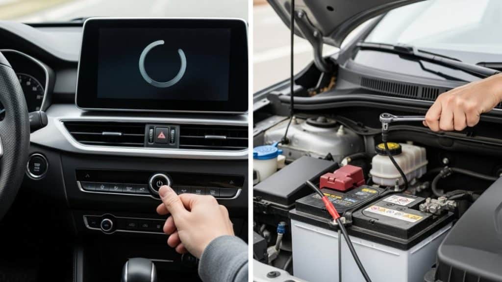 Motor Hills | How to Fix 'Ghost Touch' on Your Infotainment Screen soft reset and disconnect battery in case you have problems with your infotainment system