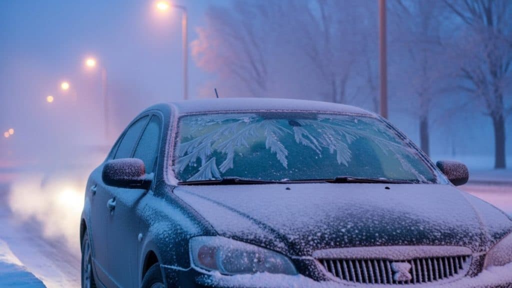 warming up your car engine