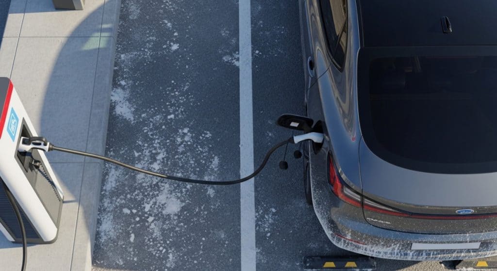 parking and cable logistics for electric chargers