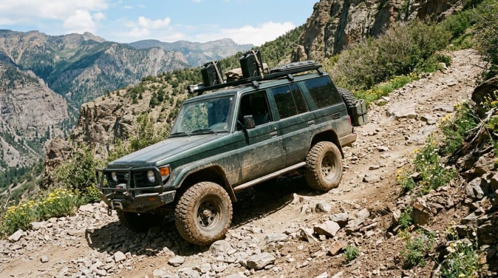 Motor Hills | Moab 2026: 5 Breakthrough Off-Road Trends from the 60th Anniversary Easter Jeep Safari Simple trail-ready build with moderate tire size and modest suspension lift